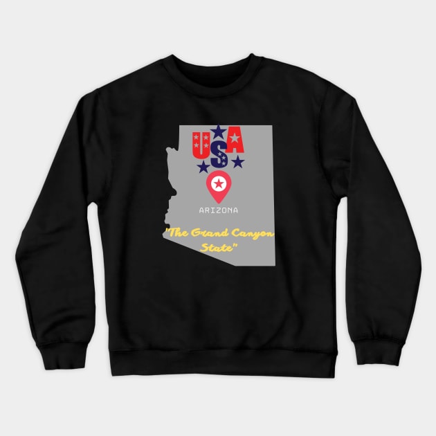 Arizona Crewneck Sweatshirt by akukkel